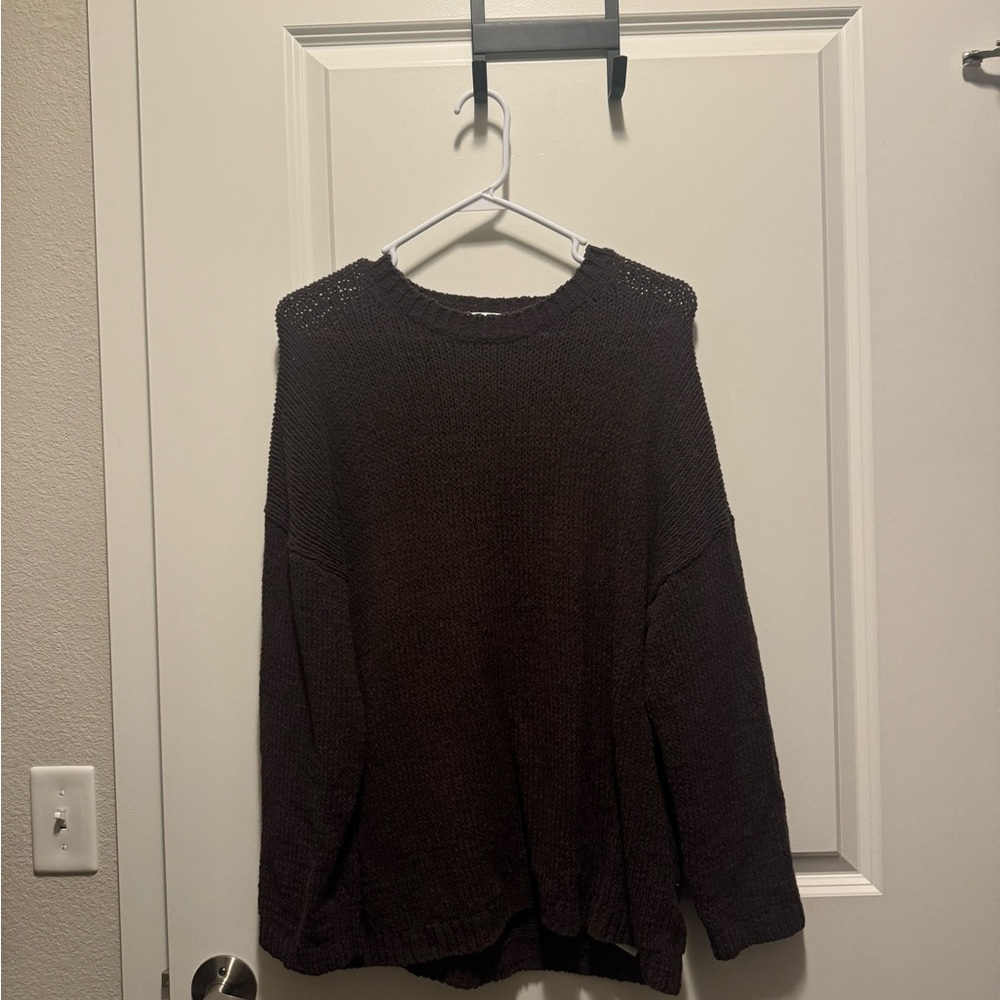 Abercrombie & Fitch Chocolate Knit Sweater